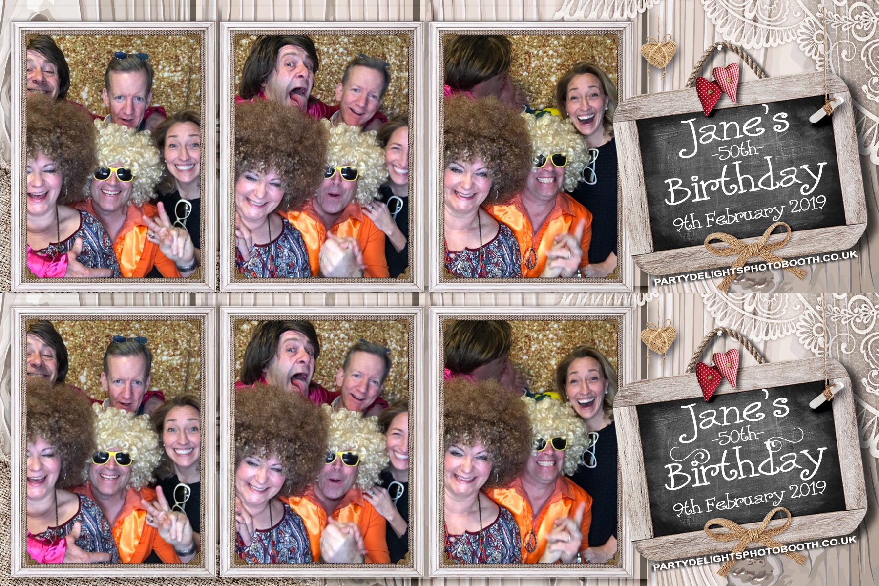 Jane’s 50th - Prints | View more photos from the event at gallery.partydelightsphotobooth.co.uk/u/PartyDelightsPhotoBooth/Jane’s-50th-Prints